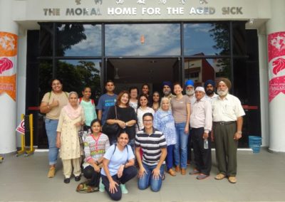 LOP Volunteers at the Moral Home for the Aged Sick